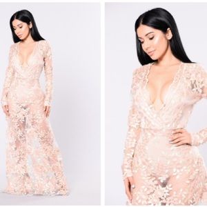 Fashion Nova Flower Goddess Dress